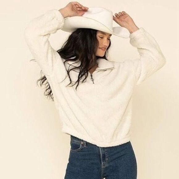 PJ Salvage Women's Loungewear Cozy Cuddlers Long Sleeve Top Sz M - Picture 3 of 7